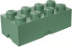 LEGO Brick 8 opbergbox - zand groen