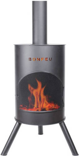 Bonfeu Bonton 50 Zwart Tuinhaard