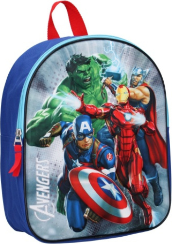 Marvel rugzak Avengers 3D junior 9 liter polyester blauw/rood