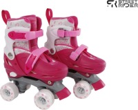 Street Rider rolschaatsen verstelbaar meisjes roze maat 31/34