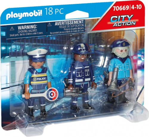 PLAYMOBIL City Action Figurenset politie (70669)