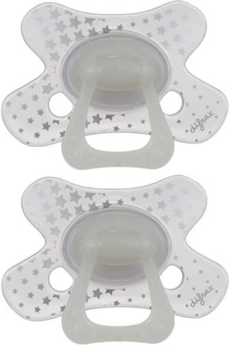 Difrax fopspeen Dental 18+ maanden - Glow in the Dark(2 stuks)
