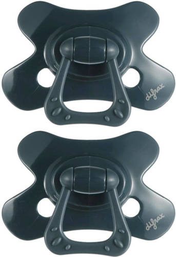 Difrax fopspeen Dental 12+ maanden Pure - Donkerblauw(2 stuks)