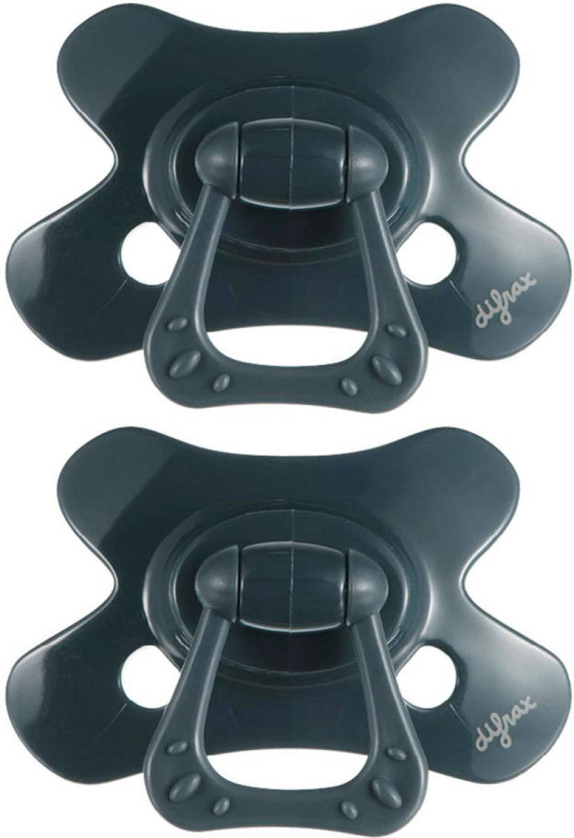 Difrax fopspeen Dental 12+ maanden Pure - Donkerblauw(2 stuks)