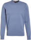 Tommy hilfiger gemêleerde pullover met biologisch katoen faded indigo