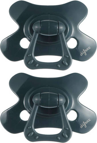 Difrax fopspeen Dental 18+ maanden Pure - Donkerblauw(2 stuks)