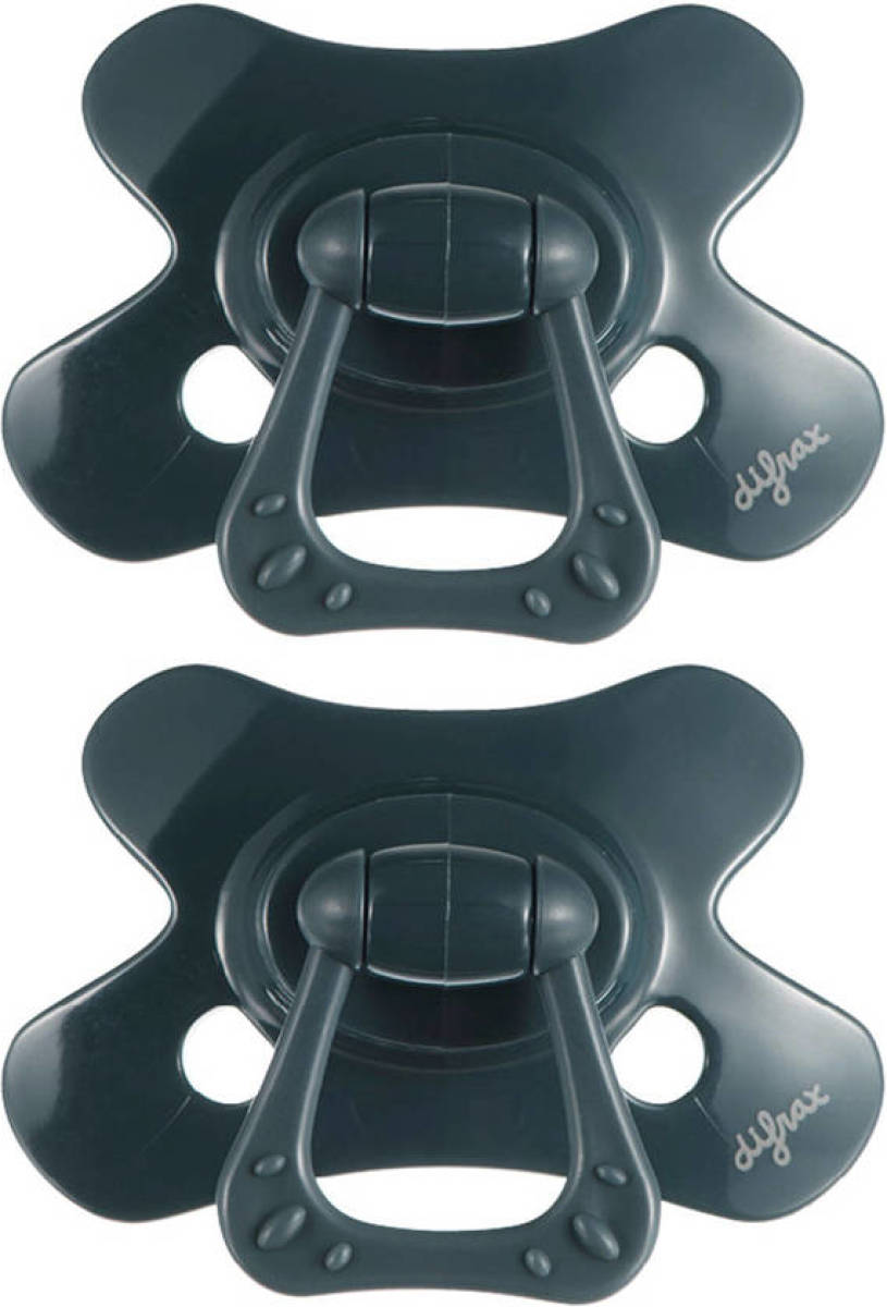 Difrax fopspeen Dental 18+ maanden Pure - Donkerblauw(2 stuks)