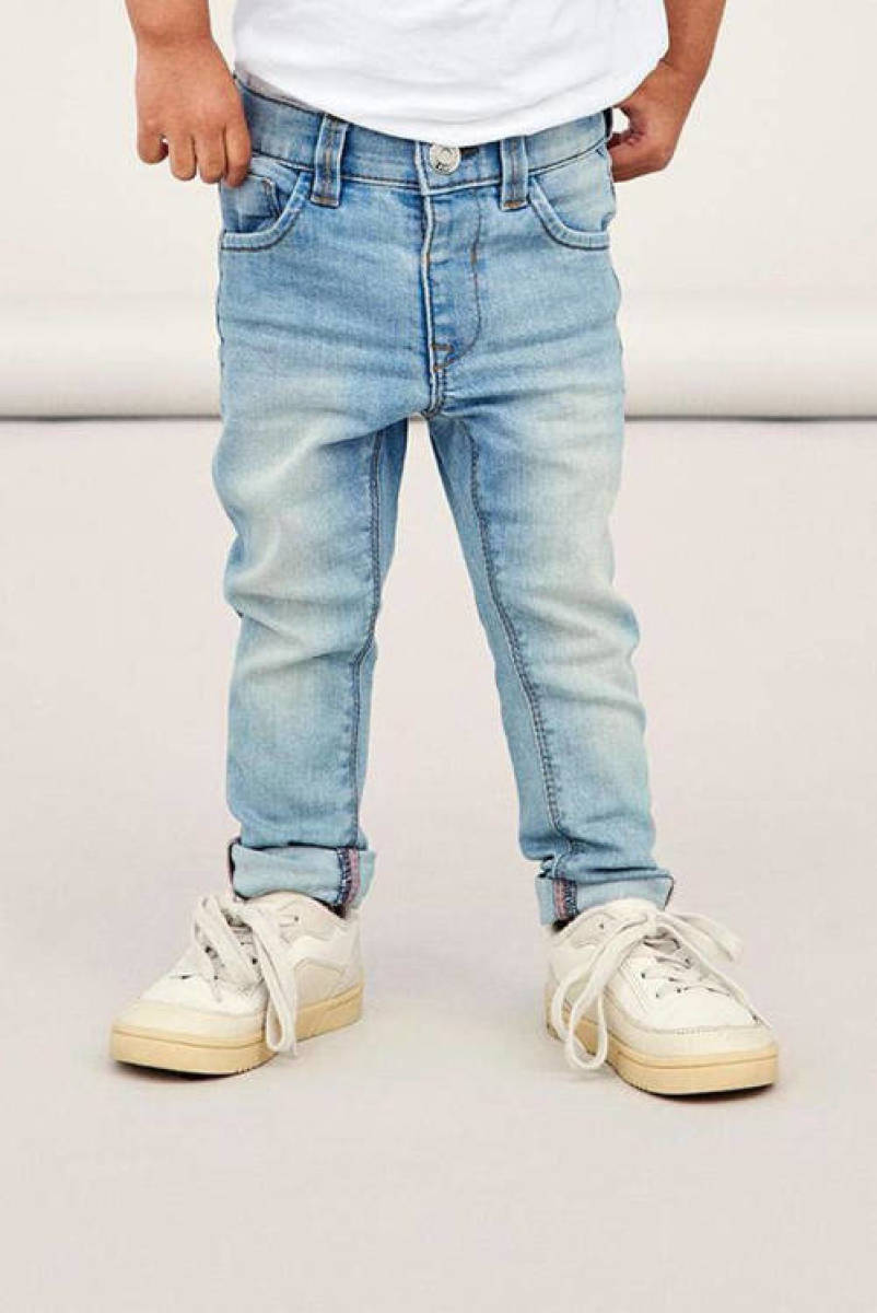 NAME IT MINI slim fit jeans NMFPOLLY light denim