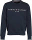 Tommy hilfiger sweater met logo desert sky