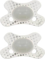 Difrax fopspeen Dental 0-6 maanden - Glow in the Dark(2 stuks)