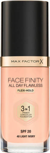 Max Factor Facefinity All Day Flawless 3-in-1 Liquid Foundation - 040 Light Ivory