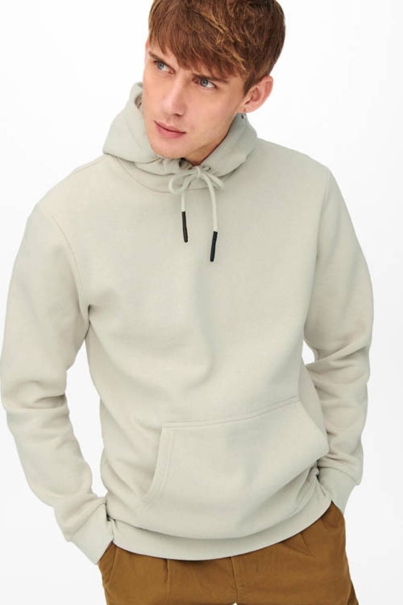 ONLY & SONS hoodie ONSCERES pelican