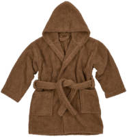 Meyco basic badstof badjas chocolate
