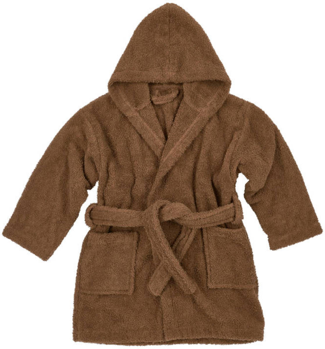 Meyco basic badstof badjas chocolate
