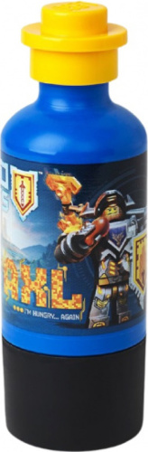 LEGO drinkfles Nexo Knights junior 400 ml blauw