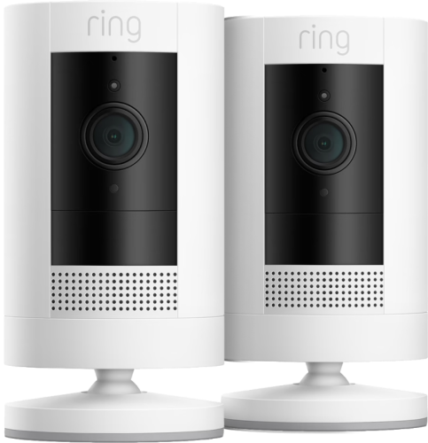 Ring Stick Up Cam Battery - Wit 2-pack