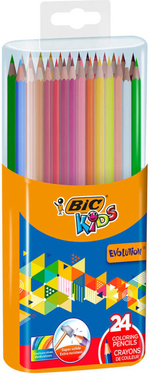Bic Kids Durable Pack Evolution 24 stuks
