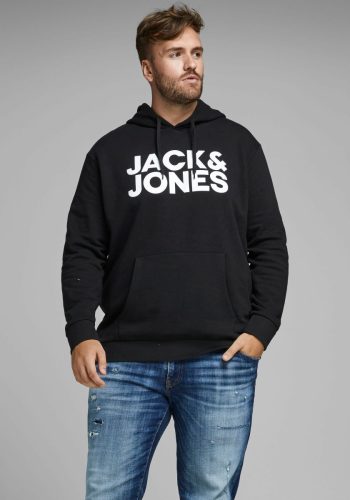 Jack & Jones PlusSize Hoodie CORP LOGO SWEAT HOOD T/m maat 6XL