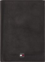 Tommy hilfiger Portemonnee JOHNSON N/S WALLET W/COIN POCKET van echt leer in lengteformaat