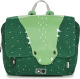 TRIXIE boekentas Mr Crocodile junior 29 x 25 cm katoen groen