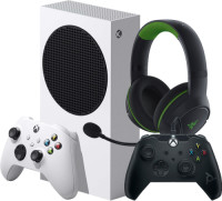 Microsoft Xbox Series S + Razer Kaira Gaming Headset + PDP Bedrade Controller