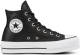 Converse Chuck Tayler All Star Leather Platform sneakers zwart/wit