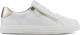 Hassia 301238 comfort leren sneakers wit/goud