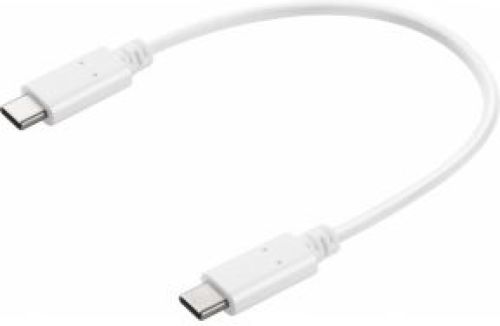 Sandberg USB-C Charge Cable 0.2m USB-kabel 0,2 m USB C Wit