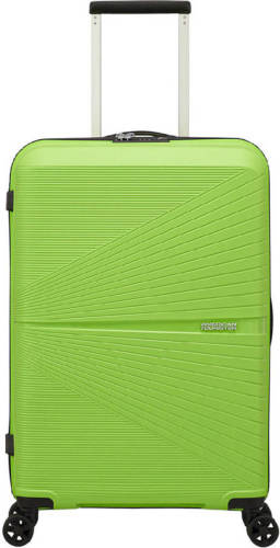 American Tourister trolley Airconic Spinner 67 cm. groen