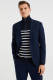 WE Fashion slim fit colbert van gerecycled polyester royal navy