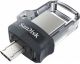 Sandisk Hama 173385 64GB Capacity Zwart, Transparant USB flash drive