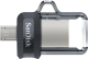 Sandisk Hama 173385 64GB Capacity Zwart, Transparant USB flash drive