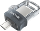 Sandisk Hama 173386 128GB Capacity Zwart, Transparant USB flash drive