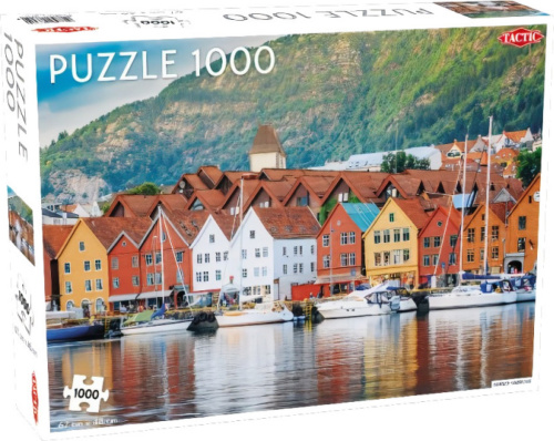 Tactic legpuzzel haven in Bergen 67 x 48 cm 1000 stukjes