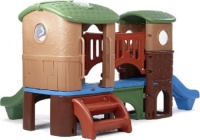Step2 speelhuis Clubhouse Climber bruin 178 x 348 x 232 cm