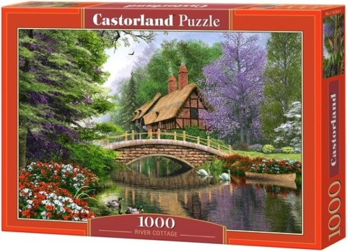 Castorland legpuzzel River Cottage 1000 stukjes