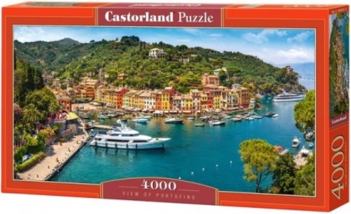 Castorland legpuzzel View of Portofino 4000 stukjes