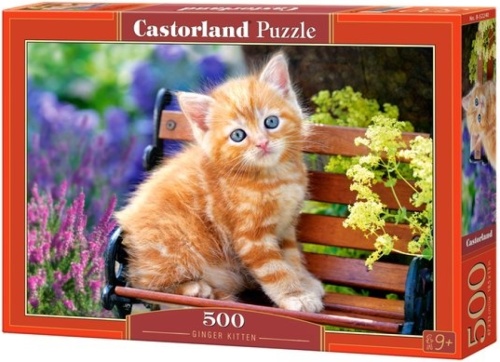Castorland legpuzzel Ginger kitten 500 stukjes