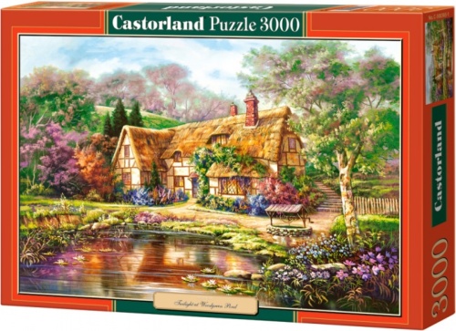 Castorland legpuzzel Twilight at Woodgreen Pond 3000 stukjes