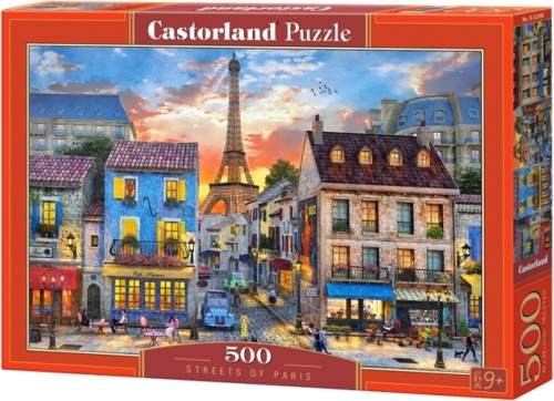 Castorland legpuzzel Streets of Paris 500 stukjes