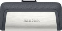 Sandisk Ultra Dual Drive USB Type-C 64 GB 64GB USB 3.0 (3.1 Gen 1) Type-A/Type-C Zwart, Zilver USB f