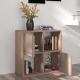 VidaXL Boekenkast 60x27,5x59,5 cm spaanplaat grijs sonoma eiken