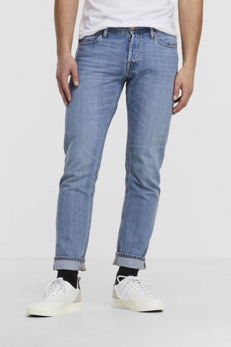 Jack & Jones JEANS INTELLIGENCE regular fit jeans JJIMIKE JJORIGINAL blue denim