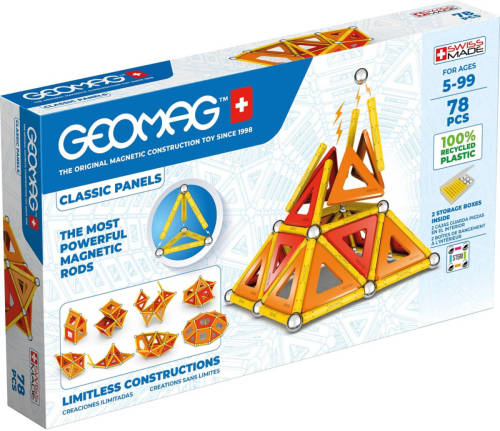 Geomag Constructieset Classic Pannels Green Line 78-delig