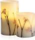 Pauleen Shiny Blossom - Wax Led Kaarsen - Set Van 2