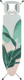 Brabantia Strijkplank B, 124x38 Cm Tropical Leaves Met Solide Strijkijzerhouder - Mint