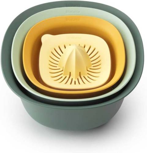 Brabantia Tasty+ mengkommenset - 4-delig - Mixed Colours