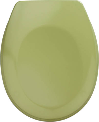 Wenko Toiletbril Bergamo 35 X 44,4 Cm Duroplast/rvs Groen