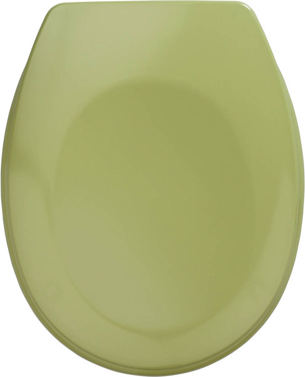 Wenko Toiletbril Bergamo 35 X 44,4 Cm Duroplast/rvs Groen