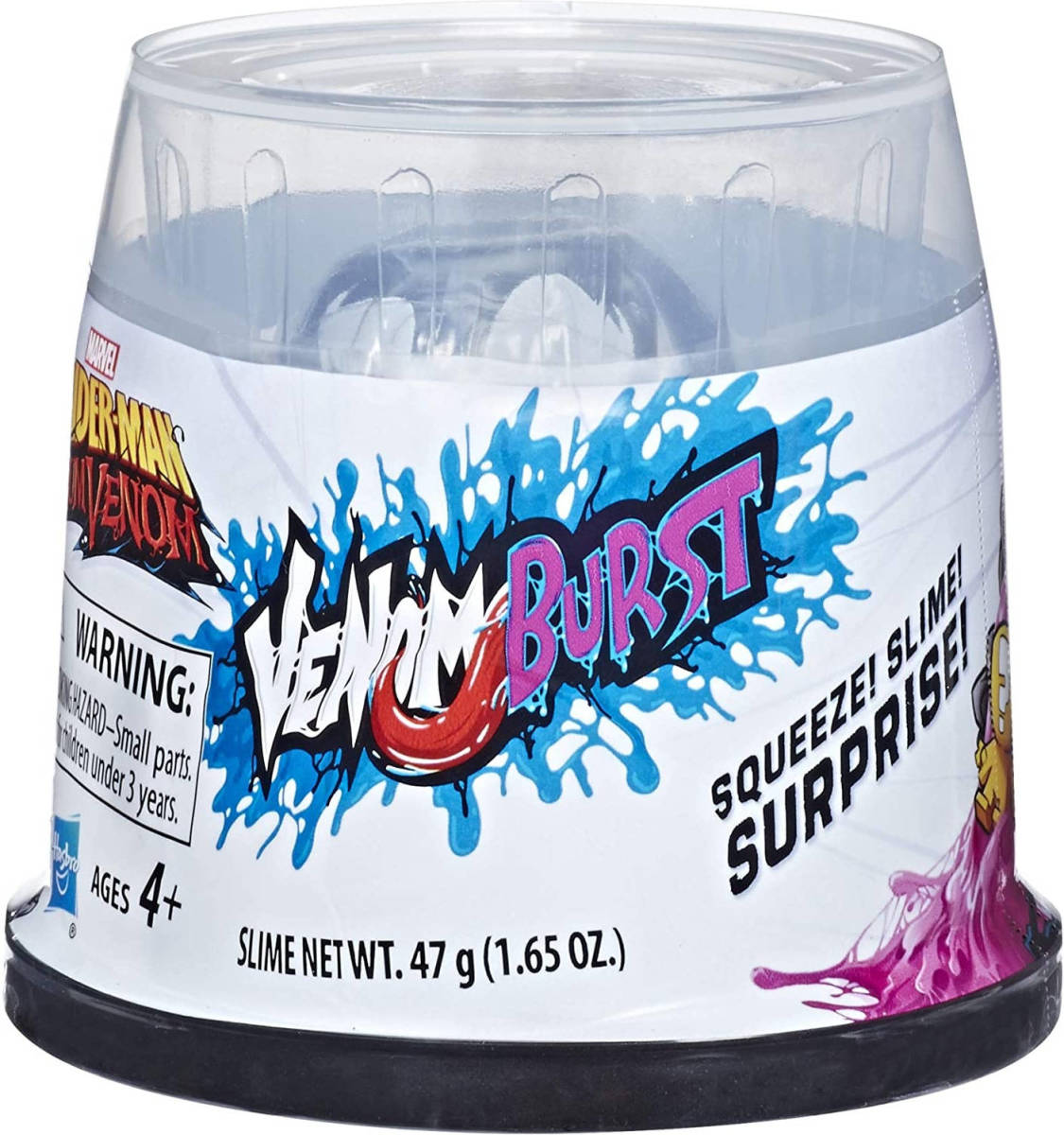 Hasbro Verrassingsslijm Spider-man Venom Burst 8 Cm Multicolor